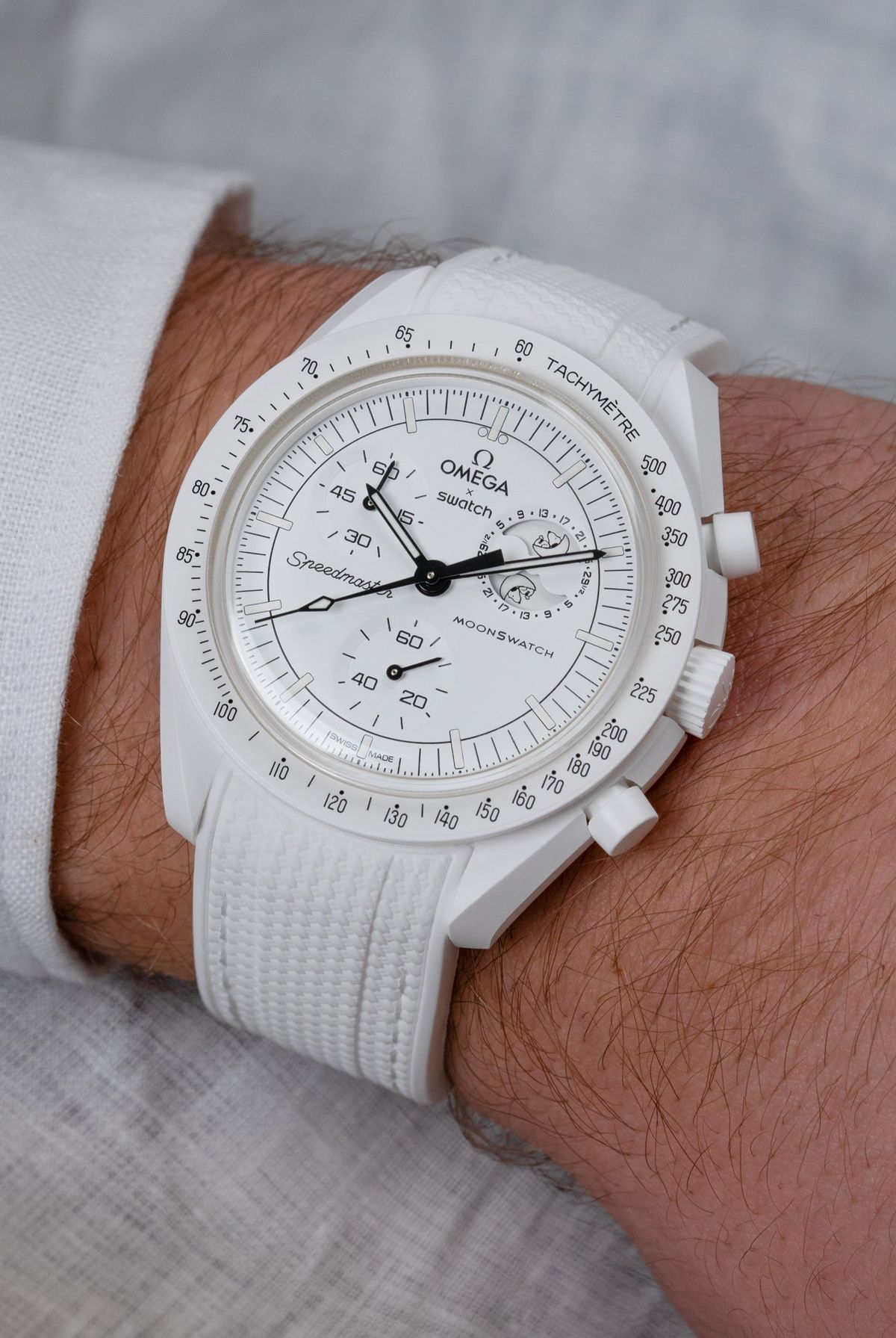 🌕 Bioceramic MoonSwatch – La Fusión Perfecta entre Innovación y Estilo (Modelo Genérico)