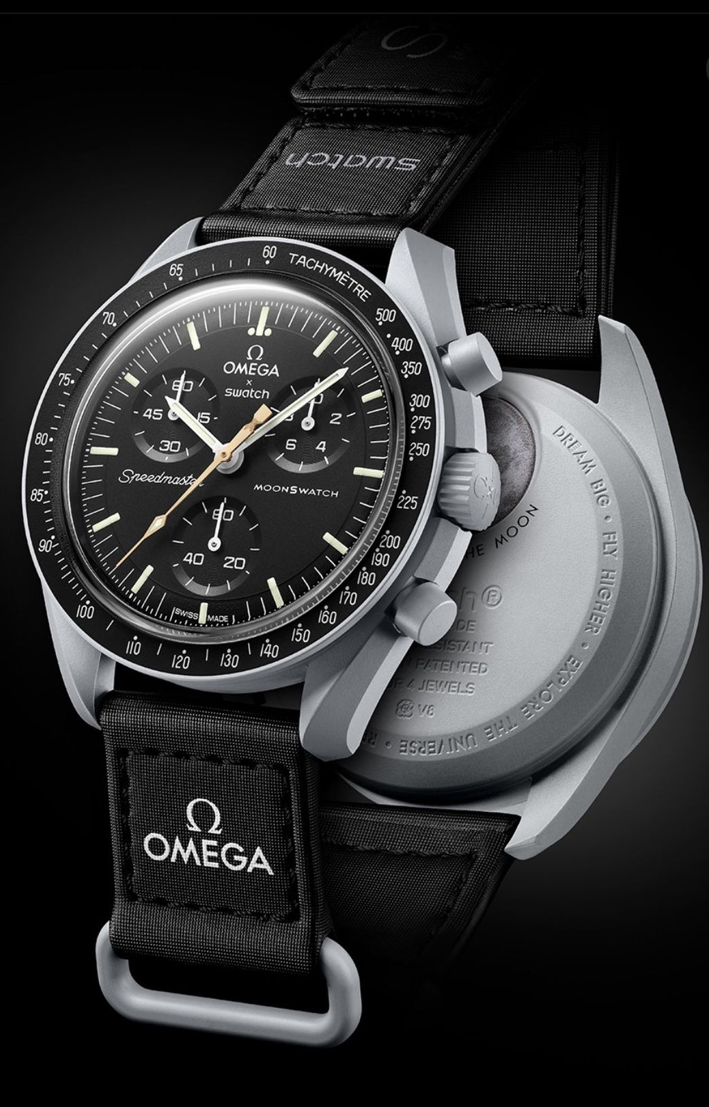 🌕 Bioceramic MoonSwatch – La Fusión Perfecta entre Innovación y Estilo (Modelo Genérico)