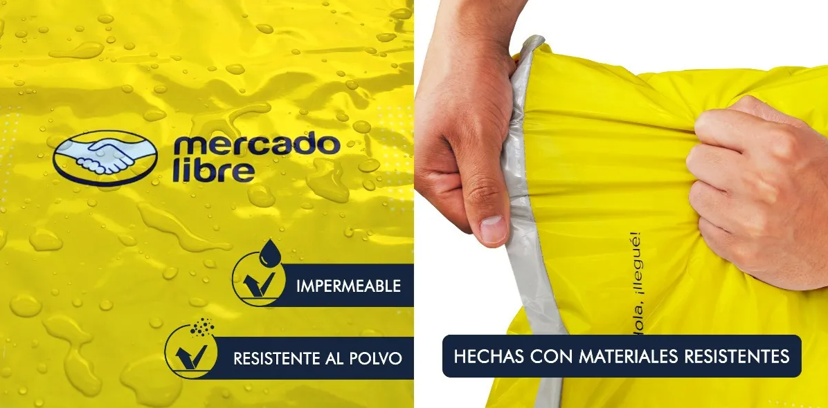 50 Bolsas 20x30 Cm Paqueteria Ecommerce Sin Canguro Meli
