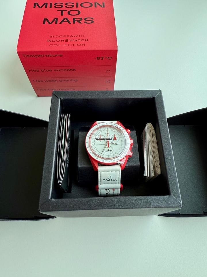 🌕 Bioceramic MoonSwatch – La Fusión Perfecta entre Innovación y Estilo (Modelo Genérico)